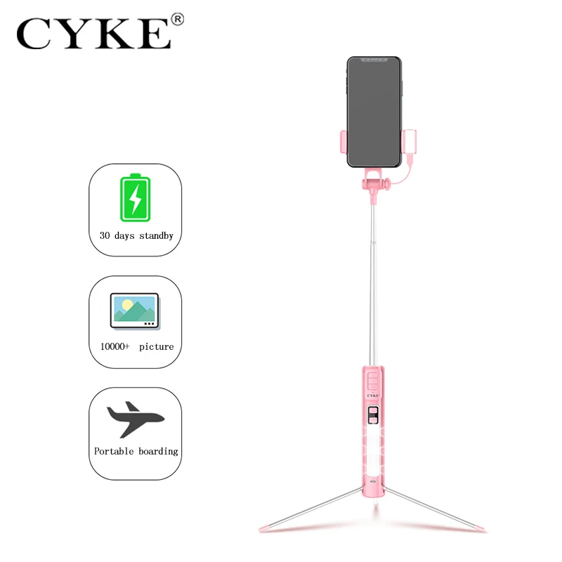 CYKE a18 селфи-палка монопод штатив Bluetooth пульт дистанционного управления