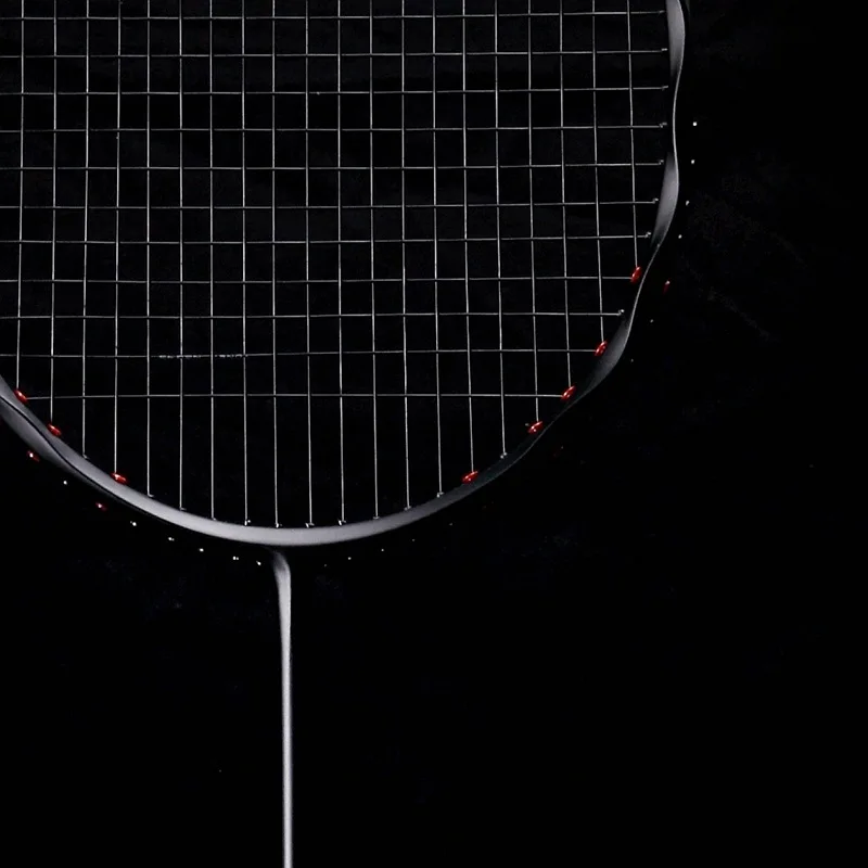 

Guang yu Challenger Linen Flower Color Badminton Racket Breaking Wind Low Drag Ultra-Light 5U Full Carbon Offensive Racket Whole