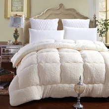 Плотное теплое зимнее одеяло из овечьей шерсти коричневого, белого, розового цвета, одеяло из шерсти ягнёнка, кашемир, покрывало для кровати, одеяло, домашний текстиль