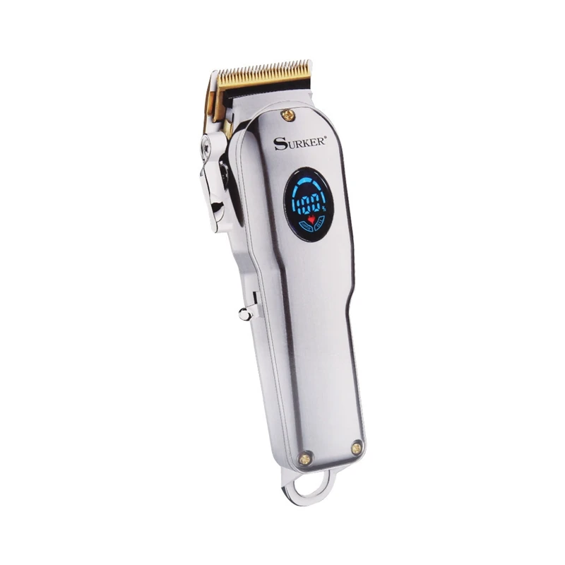 

SURKER SK-807B Electric Clipper Oil Head Hair Clipper In-Line High Power Mute Hair Clipper Men 'S Hair Cutting Kit
