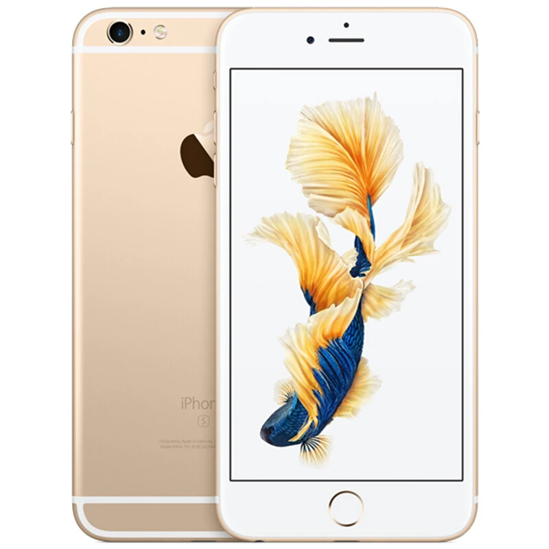 RefurbishedApple iPhone 6S плюс 2 Гб Оперативная память 16 Гб/64/128 ГБ Встроенная память 5,5 дюймовый двухъядерный 12.0MP Камера 4K видео iOS LTE мобильный телефон