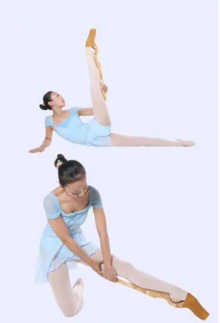 Barelle Per Piede In Lattice - 3 Pezzi Con Resistenza 10/20/30 Libbre Per Balletto E Ginnastica - Foto 3