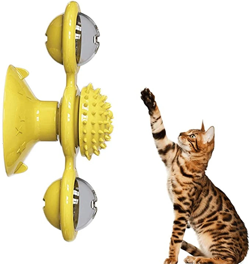 The Toy to Relieve Boredom The Cat Shakes Without Spilling Esg19347 - China  Cats Windmill Toys and Toy Suction Cup price