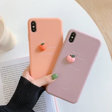 For iPhone 11 Pro Max X XS MAX XR 8 8 Plus 7 7 Plus 6 6S 6S Plus Avocado Peach Cute Friut Ins Fashion Case For iPhone 11