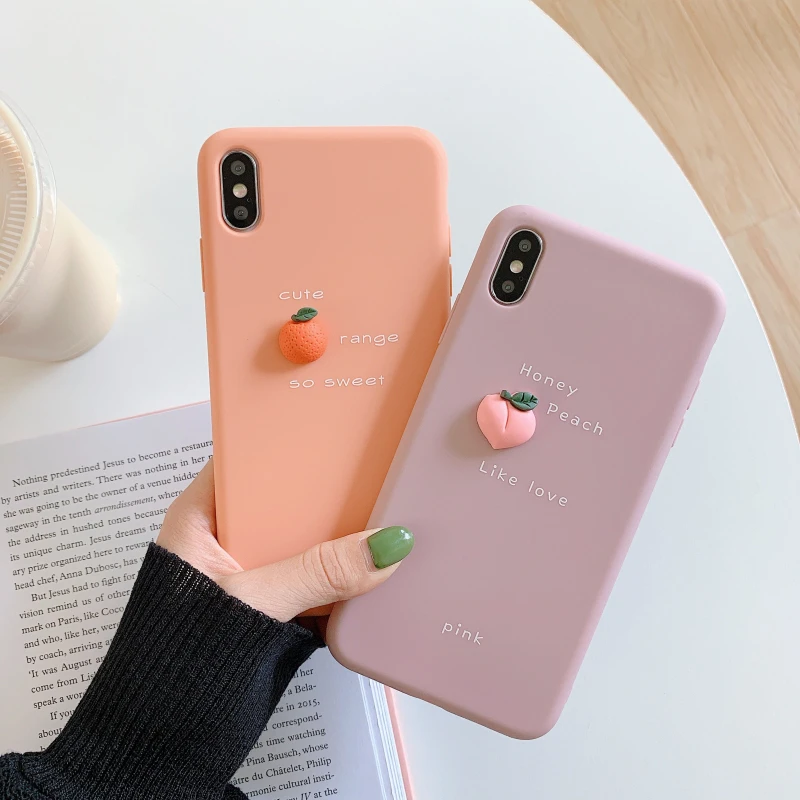 Модный чехол с авокадо и персиком для iPhone 11 Pro Max X XS MAX XR 8 Plus 7 6 6S 11|Бамперы| |