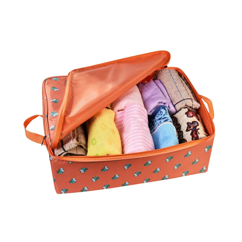 

Fabric Clothes Blanket Storage Finishing Box Home Storage Clothing Debris Foldable Soft Cover Waterproof Storage Box