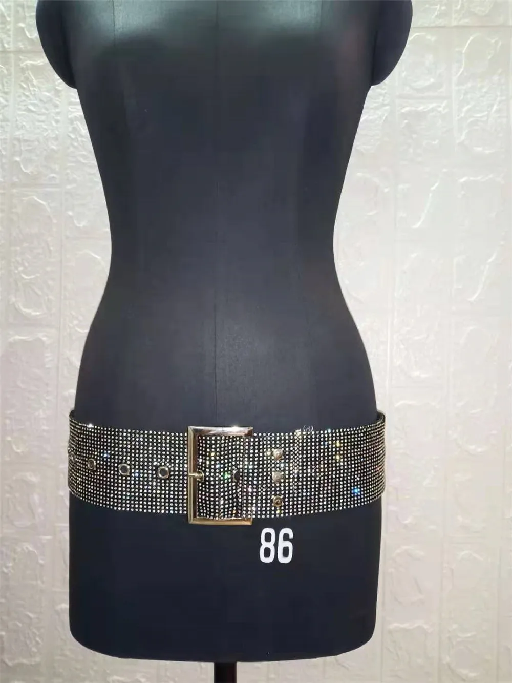 Deepeel 115 см модные Флаш Алмазный Стразы пояс Bling цепочка на талию для Для женщин Пояс украшения Аксессуары