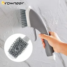 Multi-function Kitchen Bathroom Cleaning Brushes Long Handle Dish Washing Brush Automatic Liquid Dispenser Kitchen Tools