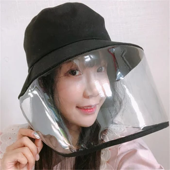 

Anti-Saliva Droplets Hat,Unisex Protective Hat,Eye Protection,Isolation Hood to Protect The Whole Face,Sun UV Protection Outdoor