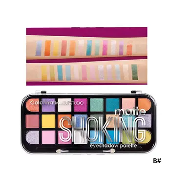

24-color Eye Shadow Palette Shiny Glitter Sand Color Eyeshadow Powder Make Up Warm And Cold Eyeshadow Tray n