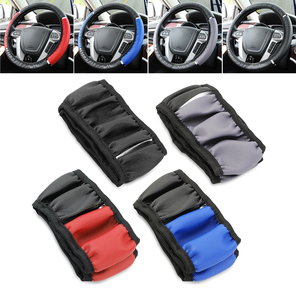 Чехол рулевого колеса автомобиля универсальный для Audi A6 C5 BMW F10 Toyota Corolla Citroen C4 C3