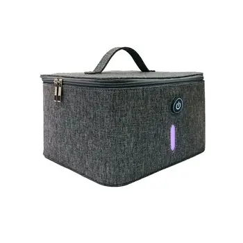 

Women Epidemic Prevention Handbag UVC LED Ultraviolet Sterilization USB Smart Handbag Disinfection Box Disinfection Portable Bag
