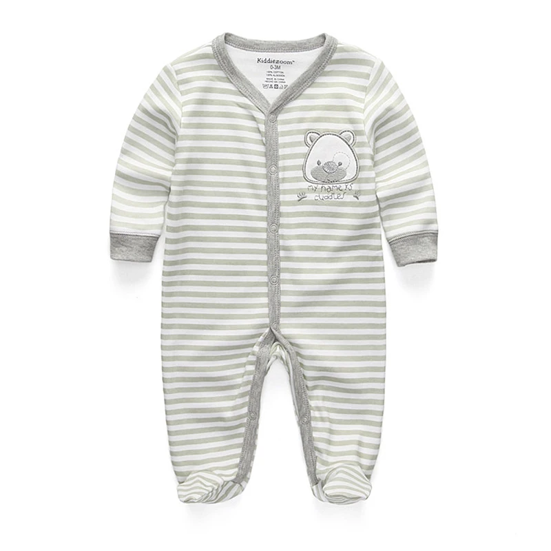 Baby Clothes Newborn Boy Girl Foot Rompers Cotton Star Pattern Baby Clothing Infant Toddler Costumes Ropa De Bebe