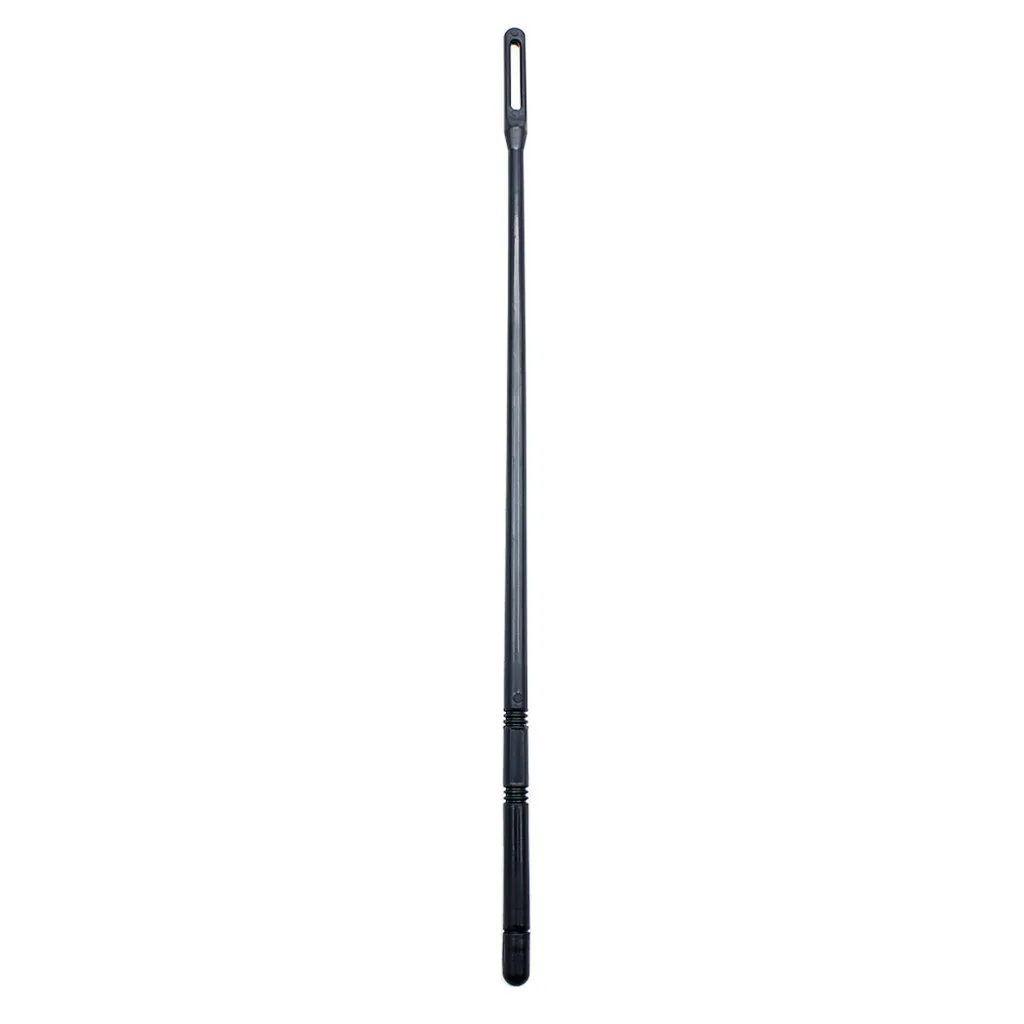 Black Plastic Durable Portable Flute Cleaning Rod Swab Stick Protect Chamber Black Plastic Durable Portable Flute Cleaning Rod Swab Stick Protect Chamber