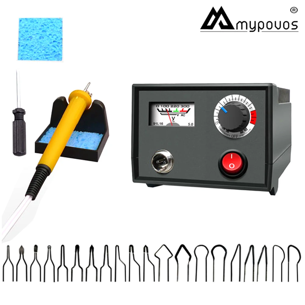 Adjustable-Temperature-Wood-Burner-Pyrography-Pen-Burning-Machine-Gourd-Crafts-Tool-Set-With-Welding-Wire-110V