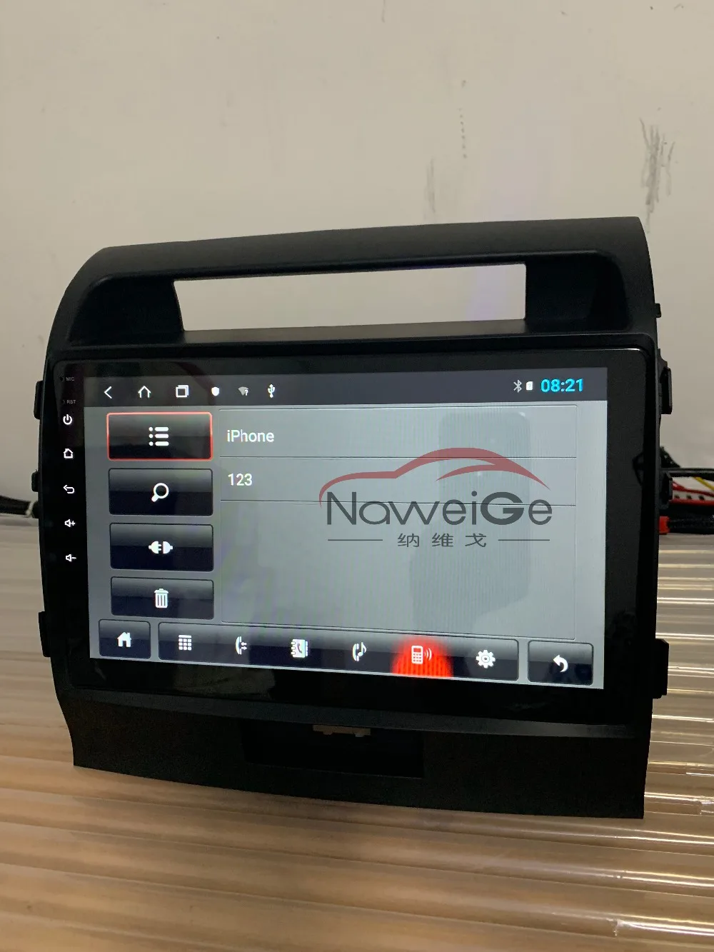 NaweiGe10.1Inch Android сенсорный экран головное устройство для Toyota Land Cruiser 200 2008- автомобильный dvd-плеер для Toyota LC200 старое радио