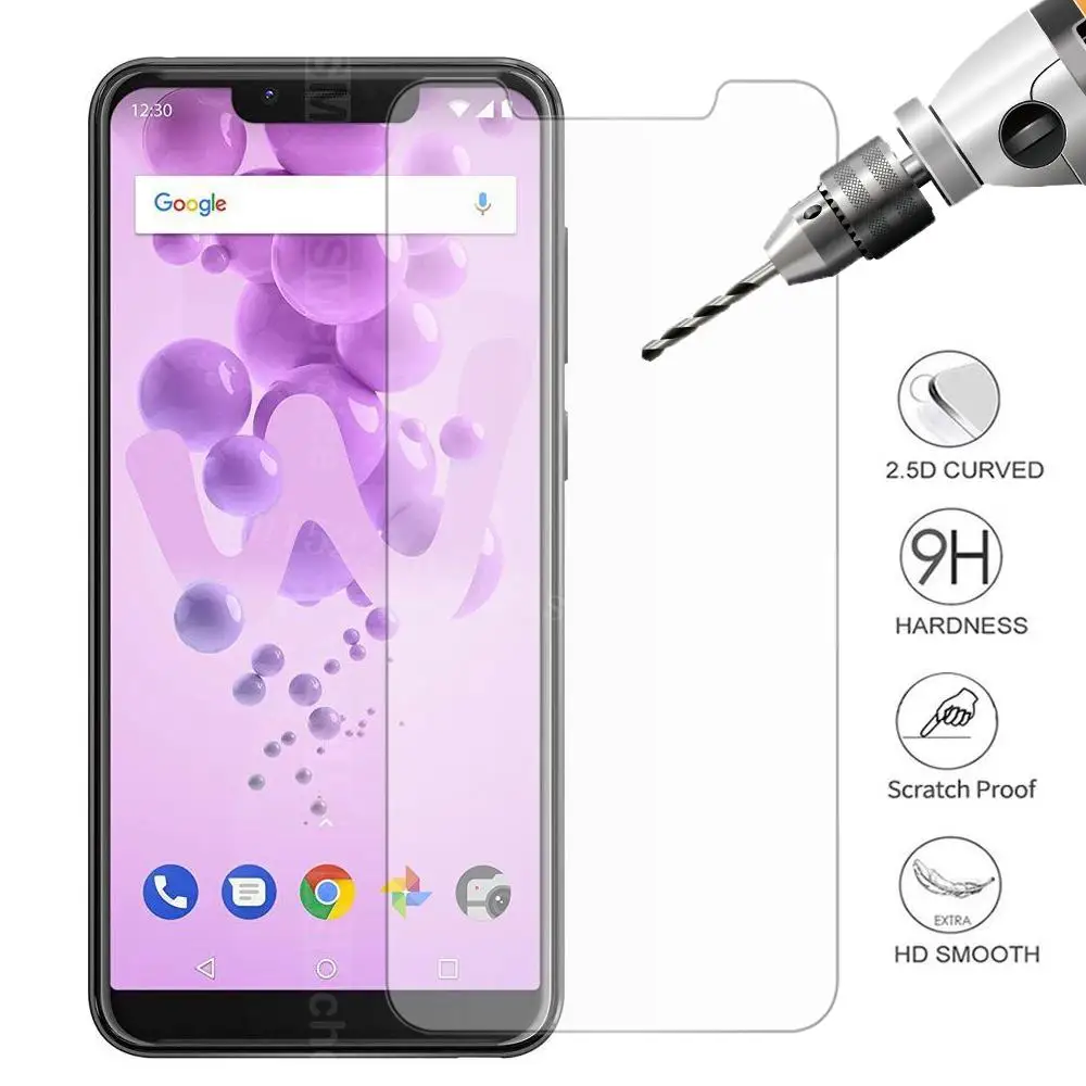Закаленное стекло для Wiko View 2 Go 9H 2.5D Премиум-пленка для защиты экрана для Wiko View 2 Go 5,93