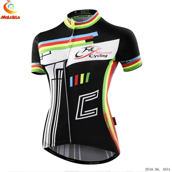 

Women's Short Sleeve Cycling Jersey Black Yellow Bike Jersey Top Mountain MTB Road Cycling Clothing Sweat-wicking Sports Jersey