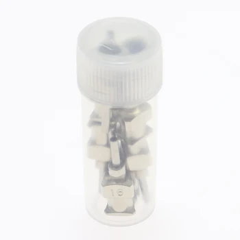 

12pcs 1/2 inch 25mm Dispensing Needle Plastic Syringe With Sharp End Tip Needle And Storage Crimp sealed Cap For Adhesives