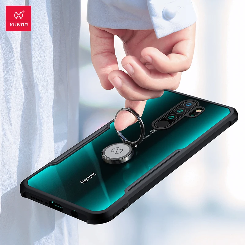 Xundd ультра тонкий для Redmi Note 8 Pro чехол Магнитный кольцевой кронштейн для XiaoMi Note 8 чехол для телефона 360 полная Защита задняя крышка