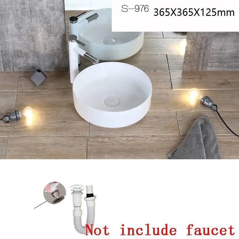 Version A Bacia De Lavagem туалетный столик Lavandino Da Appoggio Lavatorio Pia Banheiro умывальник раковина для ванной Lavabo умывальник - Цвет: Version A