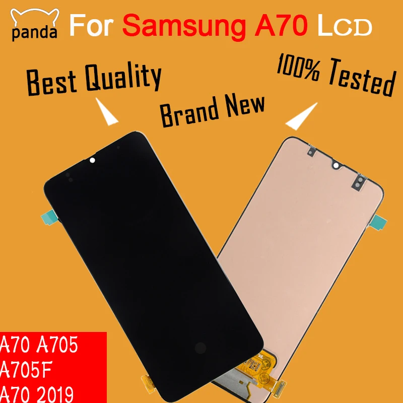 

For Samsung Galaxy A70 Lcd A705 A705F SM-A705F Display With Touch Panel Screen Digitizer Assembly A70 2019 Lcd Free Shipping