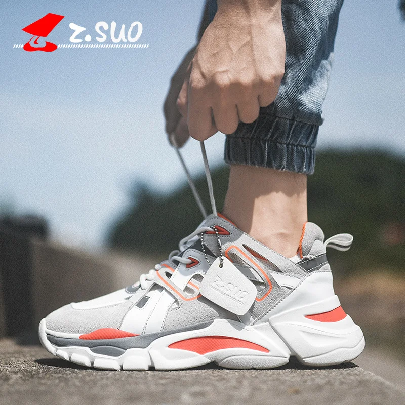 

ZSUO Breathable Men's Sneakers Stylish Designer Casual Shoes Men Comfortable Light Outdoor Air Mesh Sneakers For Man