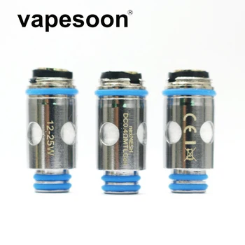 

5/10pcs Vapesoon high quality replacement NEXMESH Coil Head SS316 DC MTL 0.4ohm Coil For OFRF nexMESH Pod Vape Kit
