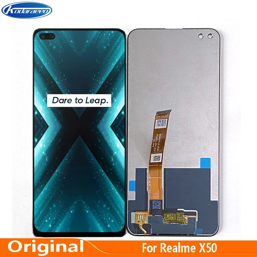 6 57 &quotдля OPPO Realme X50m RMX2144 5G ЖК-экран сенсорный дигитайзер панель для X50 | Мобильные
