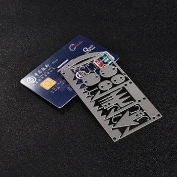22 in 1 fishing gear credit card multi-tool outdoor camping survival tools hunting emergency survival edc kit survival tools hot