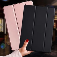 Coque en cuir Pu magnétique pour Ipad 9.7 2017, étui intelligent avec support, pour Ipad 5 6 Air 1 2 5e 6e génération