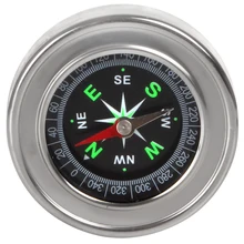 Компас 60 мм из нержавеющей стали металлический Компас для наружного и домашнего использования прочный и прочный