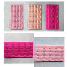 Эластичные расширители бюстгальтера, расширители, пряжки, расширители, 3 ряда, 5 крючков, женское нижнее белье, аксессуары для бюстгальтеров