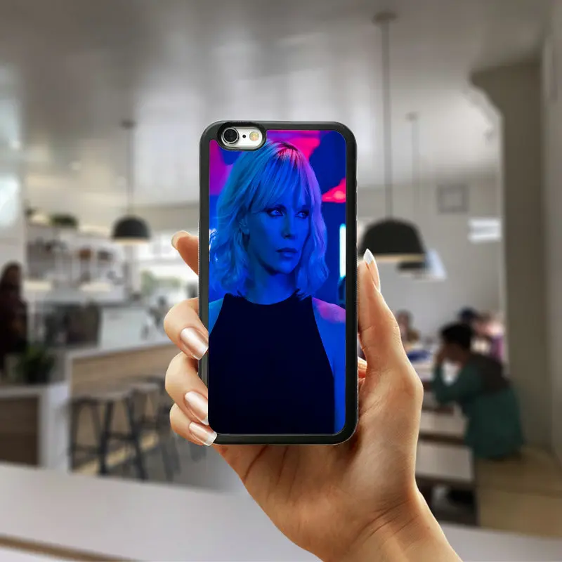 Чехол для ПК жесткий пластиковый чехол для iphone 8 7 6 6S Plus X XR XS Max 5s 5 SE 4 4s Чехлы Atomic Blonde Art - Цвет: Picture 8