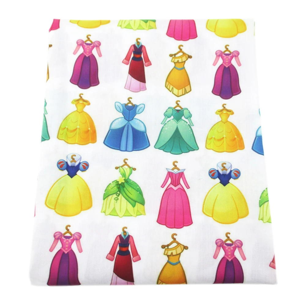 Новинка, 50*140 см, животный принт, пэчворк, хлопок, ткань для детской ткани, домашний текстиль для шитья, кукла тильда, c4154