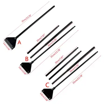 

2020 New 1 Set Aluminum Alloy Aquarium Algae Cutter Fish Tank Scraper Cleaner Aquatic Water Living Plants Grass Removal Tool