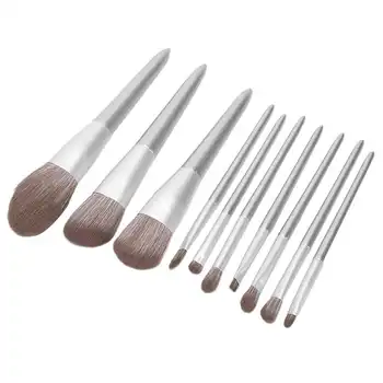

Makeup Brushes Set Professional Makeup Brushes 10pcs / Set Eye Shadow Loose Powder Brush Eyebrow Cosmetic Brush Makeup Tool