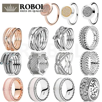 

High-quality New Boutique 925 Sterling Silver Ring Accessories, Exquisite and Eye-catching, A Variety of Options Free Shipping