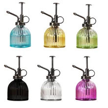 1pc Plant Flower Glass Garden Watering Pot Mister 300ml Water Cans Sprayer Bottle Spray Irrigation Supplies Hairdressing Tool