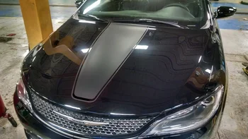 

For Universal Chrysler 200 Custom Hood Stripes for 2015 2016 and 2017 Models