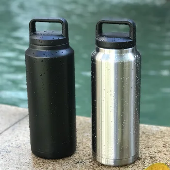 

36oz 20oz stainless steel water bottle High Quality Tour Outdoor Bicycle Sports Drinking Thermal Insulation thermos drinkware