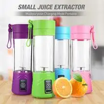 Многофункциональная портативная соковыжималка экстрактор блендер USB домашняя зарядная машина 380 мл маленькая пищевая резка миксер соковыжималка чашка
