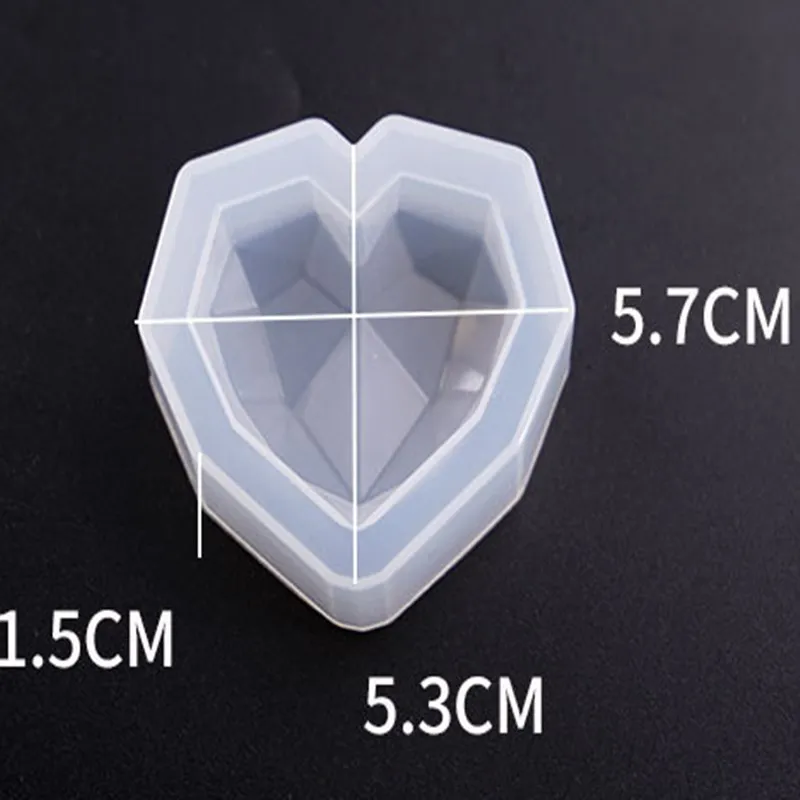 2020 популярная 3D Алмазная форма для торта Love Heart Для Выпечки Кондитерская