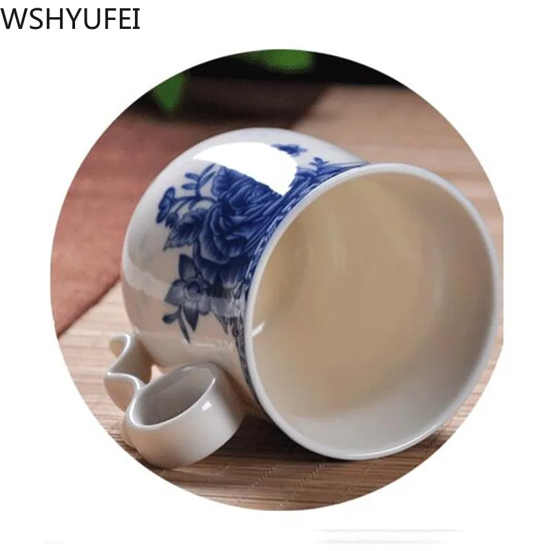 Китайская керамическая чайная чашка с ситечком чайный сервиз Oolong Pu'er дорожная