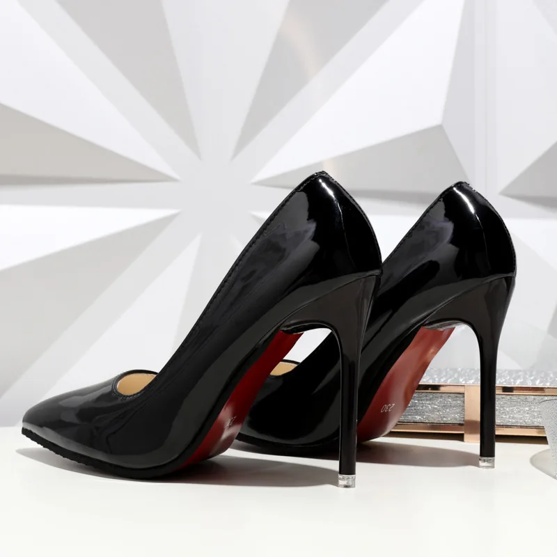 What is Red Bottom Heels Plus Size Office Shoes Lv's Elegant PU