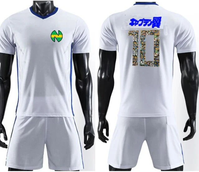 Code b Азия Дети/мужчины размер, Футбол camiseta equipe де Франс наборы, Оливер Atom Maillot de Foot Enfant y benji капитан Tsubasa Джерси - Цвет: Code b