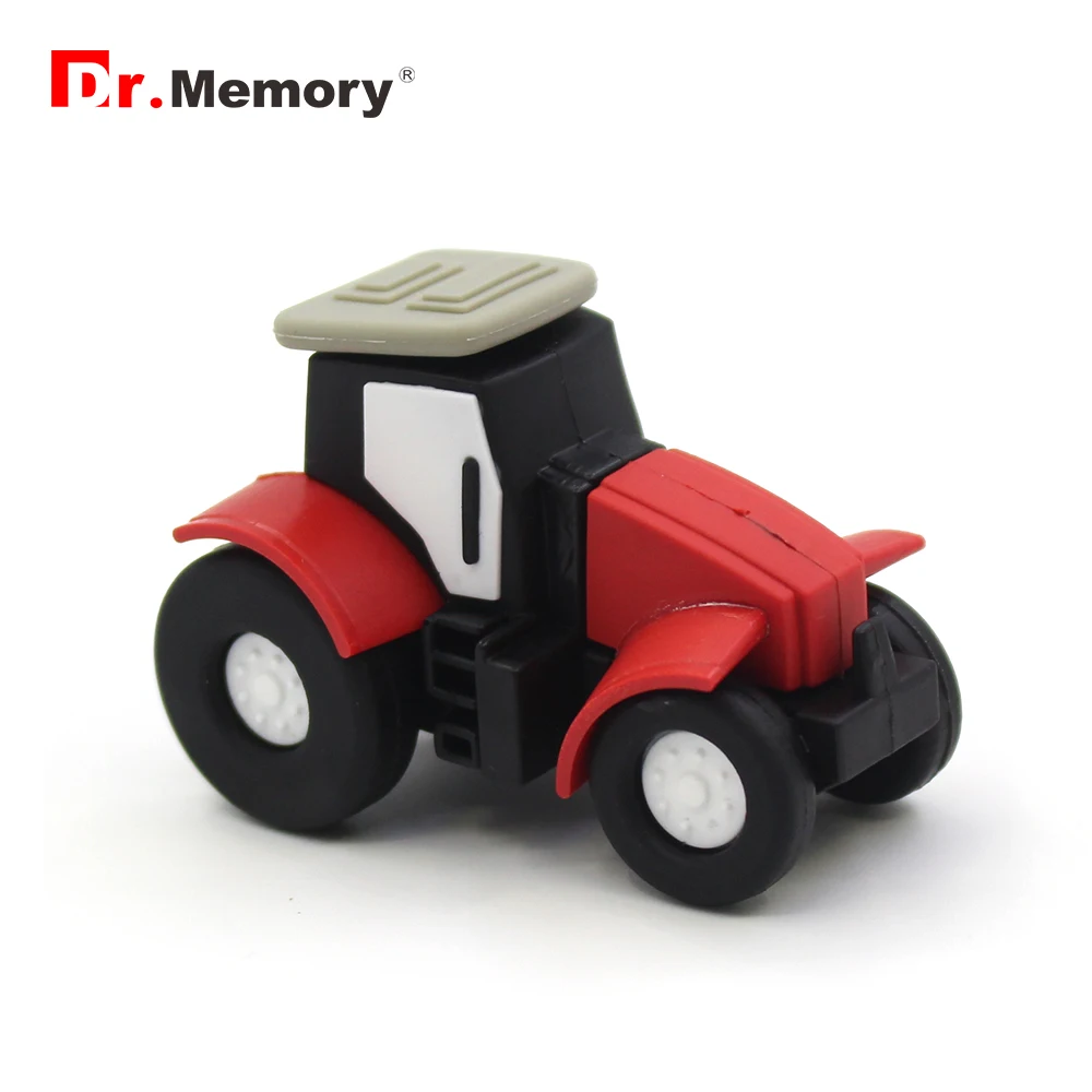 USB флэш-накопитель 4 ГБ 8 ГБ 16 ГБ Тракторная ручка флэш-память мультфильм подарок флэш-накопитель