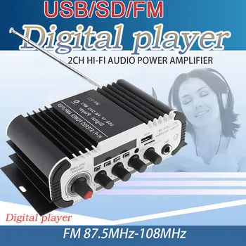 

Wireless Bluetooth Amplifier Bluetooth Audio Amplifier Portable Bluetooth Power Amplifier Radio HI-FI 20W*2 LCD Universal