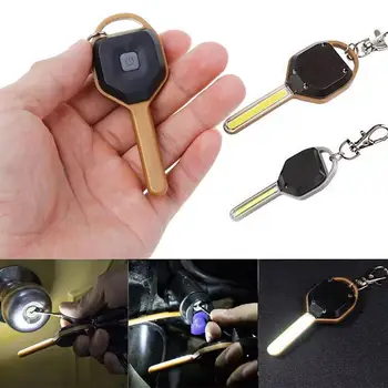 

Keychain Light LED Keychain Light Keychain Lamp COB Key Ring Portable Mini SuperBright Flashlight Camping Hiking Climbing