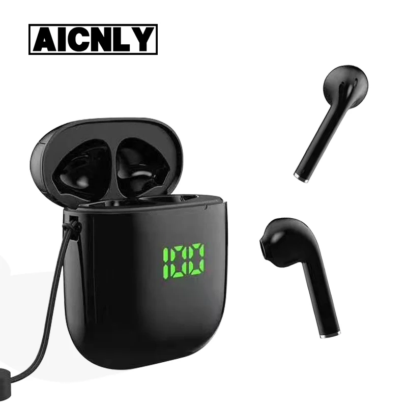 DSstyles, WK-60, TWS, беспроводные наушники, Bluetooth 5,0, наушники со светодиодным дисплеем, шумоподавление, Спортивная гарнитура
